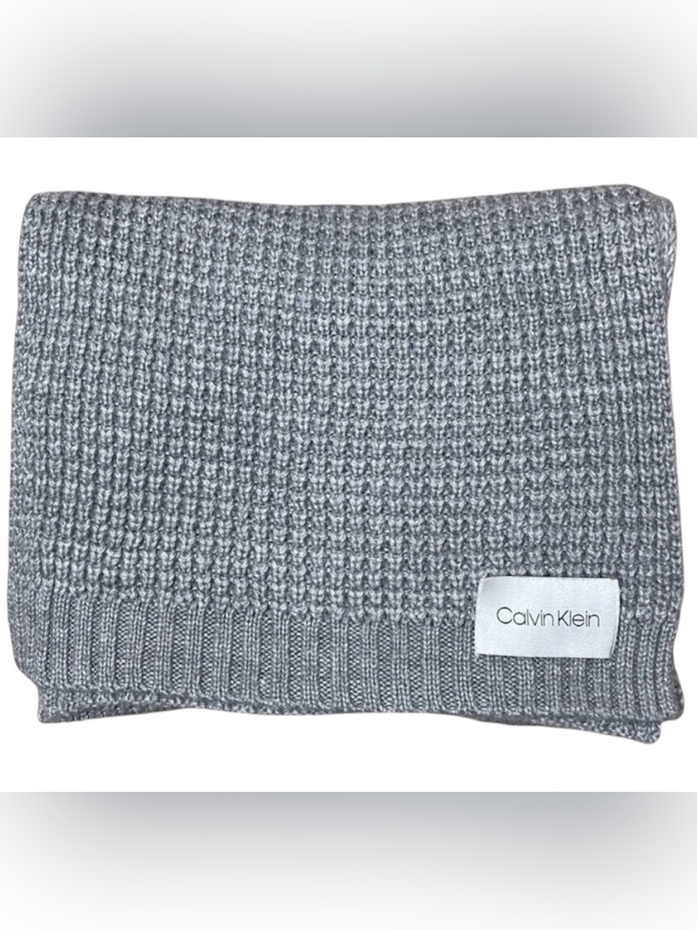 Calvin Klein Knit Scarf - Picture 3 of 9